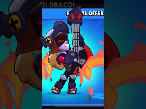 NEW DARK KNIGHT DRACO#brawlstars #brawlstarsshorts #brawler