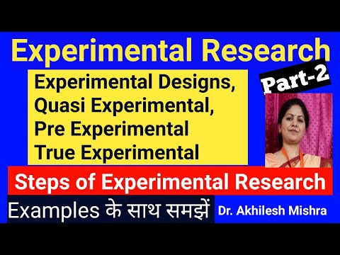 Experimental Research Part-2