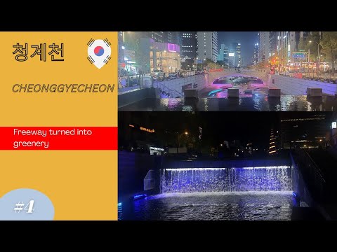 【Travel】Cheonggyecheon in Fall |【旅行】秋天的清溪川 |【여행】가을의청계천 ✈️