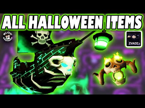 ALL 76 HALLOWEEN OVERHAUL Event Pass  SHOWCASE  / Evade / Roblox