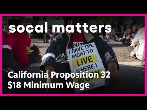 California Proposition 32: Minimum Wage Increase to $18 | SoCal Matters | PBS SoCal