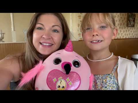 Kids Unbox Rainbocorns Eggzania Surprise Mania Series 1 (Flamingo)