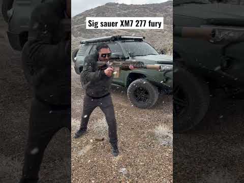 Sig sauer XM7 chambered in 277 fury. (MCX Spear 6.8x51)