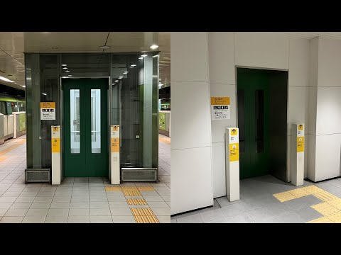 【3.3番出口だけ新しい】福岡市地下鉄七隈線 六本松駅(科学館前)のエレベーター（日立製）