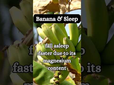 Why Should You Eat Bananas Before Bedtime?