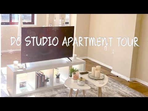 WASHINGTON, DC STUDIO APARTMENT TOUR (550 sq ft)