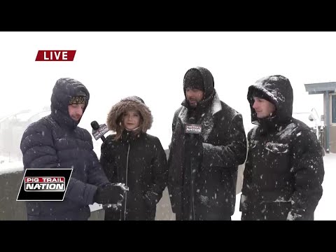 A snow game in Columbia - Can the Hogs beat Missouri with the weather?