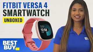 Fitbit Versa 4 Fitness Smartwatch - Unboxed from Best Buy