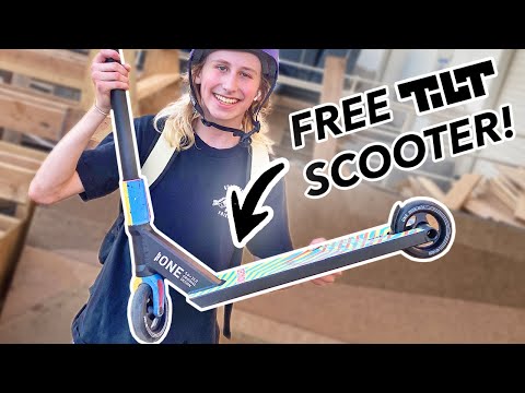 Giving a SCOOTER to my friend!