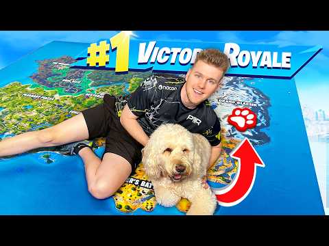 MY DOG Controls My Fortnite Game!