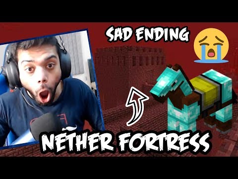 I Found Nether Fortress In Minecraft (Sad Ending) !!! - Part 6