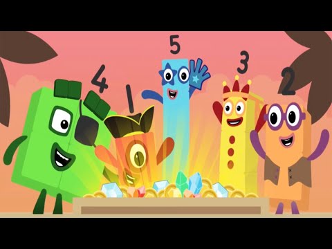 Numberblocks Treasure Hunt - Numberblocks Diamond Training - Fun Educational Games