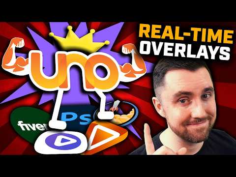 The BEST STREAM OVERLAY Website Is FREE for Everyone! (uno Overlay Tutorial)