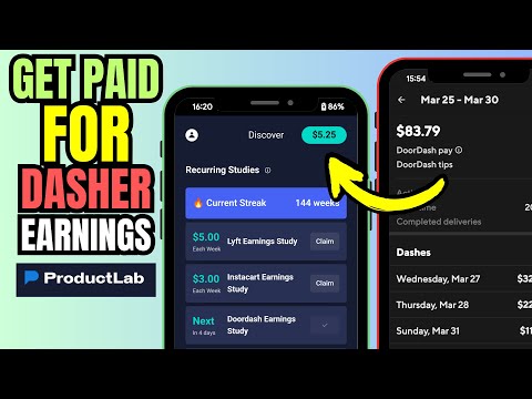 Dashers Can Make EXTRA Money On the PRODUCT LAB APP!! (Review)