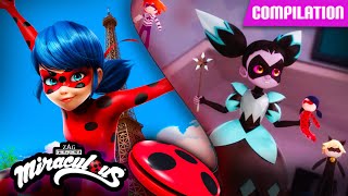 MIRACULOUS | 🐞 Compilation 3 🐾 FULL EPISODES ▶️ [The Puppeteer - Reflekta - Antibug] Season 1