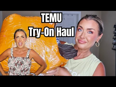 TEMU TRY ON | FROM BUSINESS TO FLASHY SHOES | SHE'S A CAT LADY  | HOTMESS MOMMA VLOGS