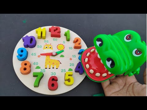 Numbers, 1 to 10, Shapes for Children with Toy Learning, 123 puzzle, Educational Games for Toddlers