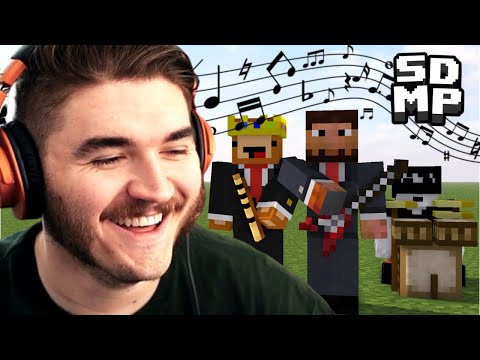 Schlatt Starts a Music Band on The SDMP Minecraft