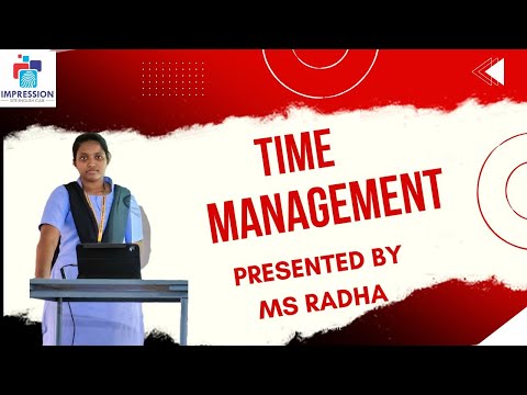 Time Management  A PPT by Ms Radha Madhavi VEED