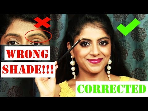 How To Fill In Eyebrows | Using Wrong Shade Of Eyebrow Pencil | Be Beautethical