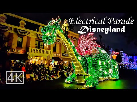 [4K] [FULL SHOW]  Main Street Electrical Parade 50th Anniversary - Disneyland - California