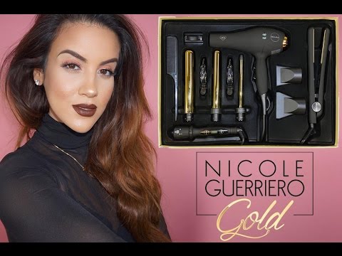 Nicole Guerriero Gold x Bellami Hot Tools Kit + Easy Effortless Hair