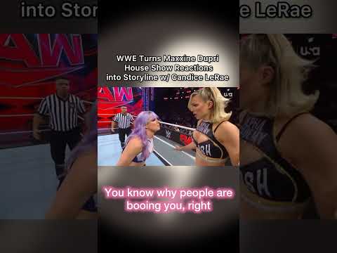 Candice LeRae Makes Fun of Maxxine Dupri’s House Show Reactions