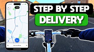 How to deliver Uber Eats STEP BY STEP | Delivery App Tutorial 2023