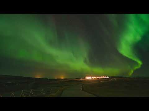 The Iceland Aurora and time