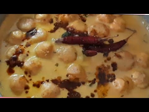 Kadhi Pakoda  | Kadhi Pakora Recipe In Telugu | curd pakora | perugu pakodi recipe | kadhi Recipe