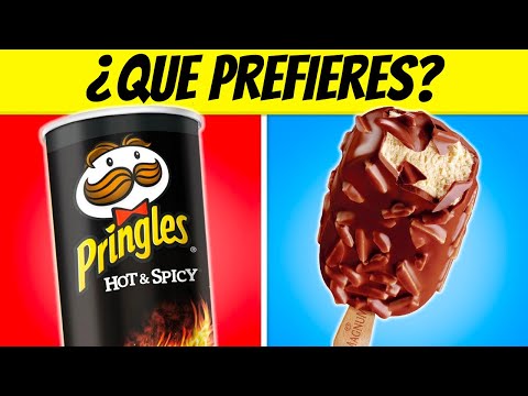 ¿Qué Prefieres…? CALIENTE vs FRIO 🍟🍦 Especial COMIDA