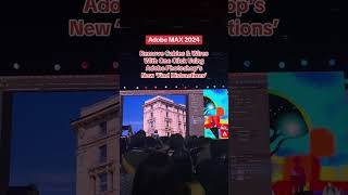 Adobe MAX: Sneak Peek at Improved Photoshop Editing Tool