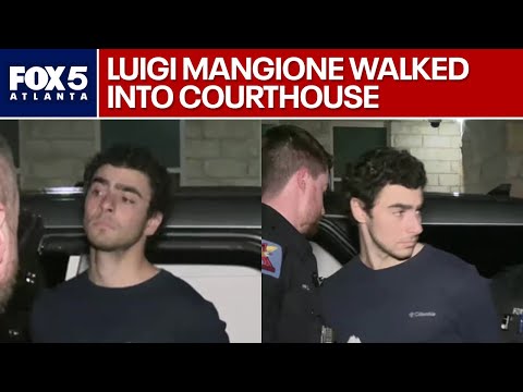 Luigi Mangione, 'strong person of interest' in UHC CEO shooting, in cuffs | FOX 5 News