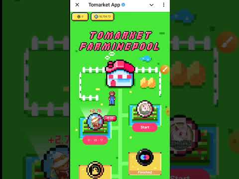 Collect free Tomarket points | Tomarket farming pool | toma farming | Tomarket Airdrop