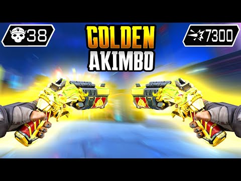 GOLDEN AKIMBO IS UNFAIR - 38 KILLS & 7300 DAMAGE (Apex Legends Gameplay)