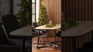 Christmas Table Styling #christmastable #christmasdining