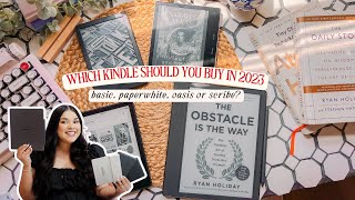 Which kindle should you buy in 2023? basic, paperwhite, oasis or scribe? 📖