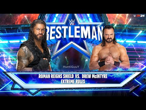 FULL MATCH - Roman Reigns vs. Drew McIntyre: WrestleMania - Extreme Rules