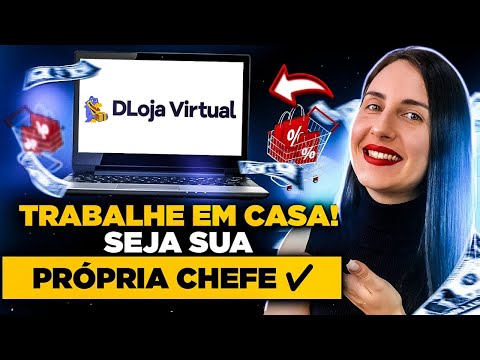 GANHE DINHEIRO EM CASA SENDO SUA PRÓPRIA CHEFE EM 2023 CRIANDO UMA LOJA VIRTUAL DO ZERO