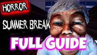 HORROR SUMMER BREAK FORTNITE (Horror Summer Break Fortnite ALL Password, Flowers, Codes Locations)