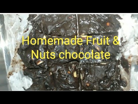 HOMEMADE FRUIT AND NUTS CHOCOLATE IN TAMIL #Chocolate @EnSamayalAraiyl