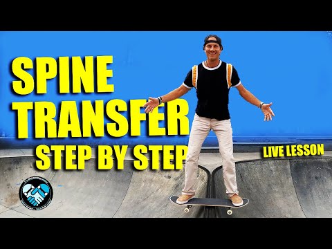 Learn how to skate a Spine Ramp