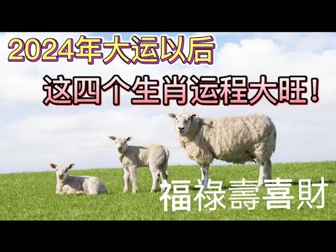 2024年大运以后，这四个生肖运程大旺！