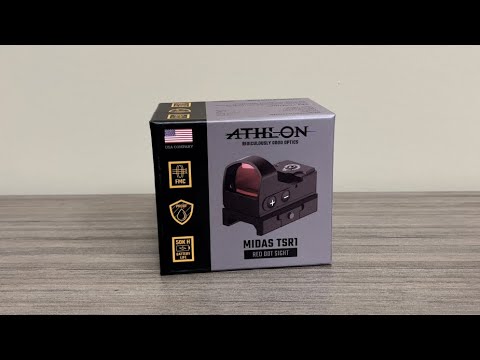 Athlon Midas TSR1 Red Dot Sight