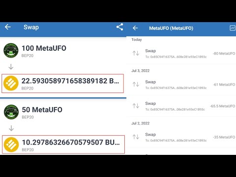 Meta ufo | Metaufo airdrop swap | How to swap metaufo | How to enable metaufo | No metaufo unlock