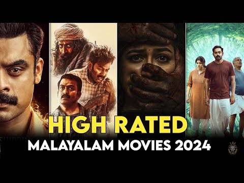 Top 10 High Rated Malayalam😱 Movies Of 2024 || New South Movies 2024 || MOVIES HINT