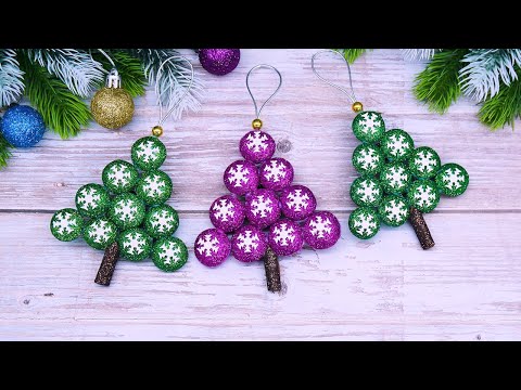 DIY Christmas Craft🎅Ideas for Christmas Tree Decorations🎁Xmas Ornaments Idea