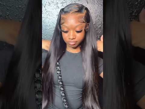 FRONTAL WIG INSTALL  💕 #wigs #viral #shorts  #explore #hairstyles #reels #shortvideo #youtubeshorts