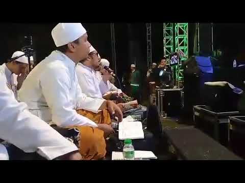 Kunta Rohiman-Cikarang Bersholawat bersama Habib Syekh AA & AM Kudus di Ponpes Al-Muhajirin,Cikarang