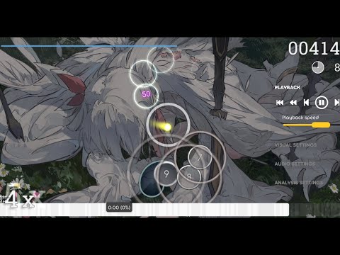 2.5 stars 80% Accuracy Pluton Osu!Lazer Android Gameplay Xiaomi 11T Pro 12RAM Snapdragon888